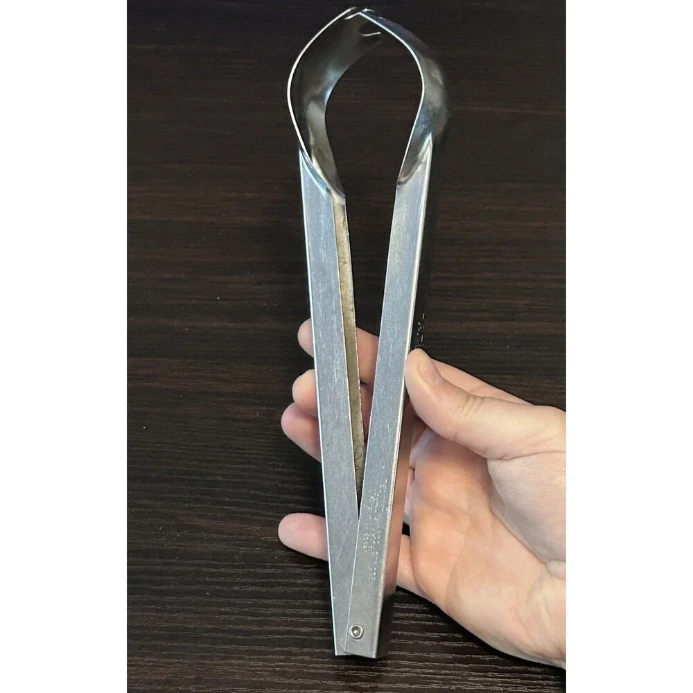 Vintage Hotlifter Stainless Steel Pan Pot Lifter Tongs United Metal Products USA